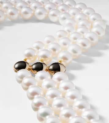 Grace 18kt gold necklace with pearls | Bucherer Fine Jewellery
