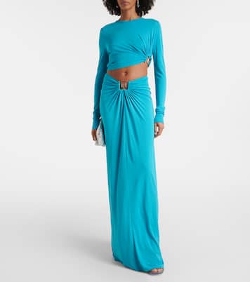 Embellished crop top | Christopher Esber