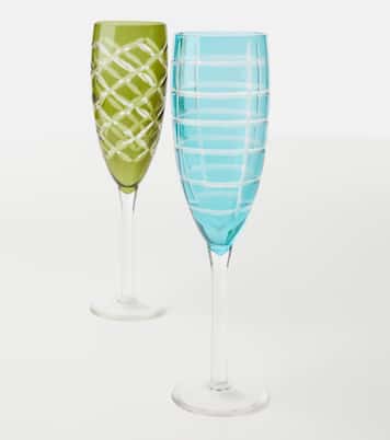 Set de 6 flûtes à champagne Cuttings | Polspotten