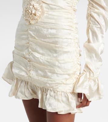 Bridal Minikleid aus Seidensatin | Rotate