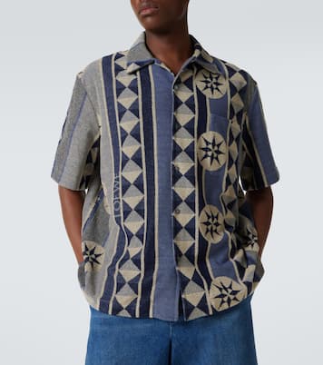 Jacquard terry bowling shirt | Loewe