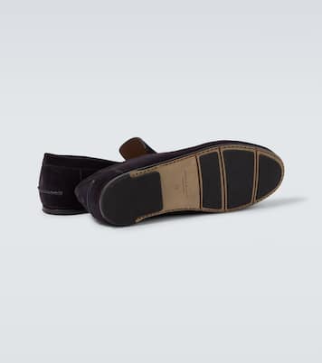 Suede loafers | Manolo Blahnik