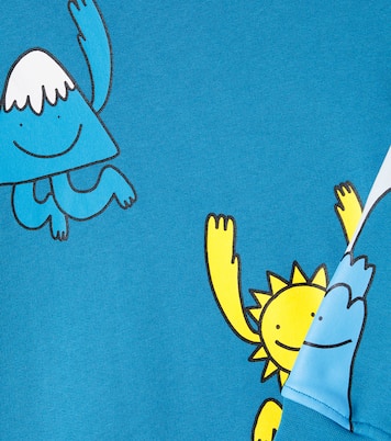 Bedrucktes Sweatshirt aus Baumwolle | Stella McCartney Kids