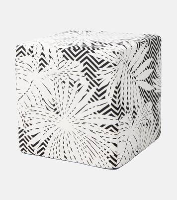 Ombre floral pouf | Missoni