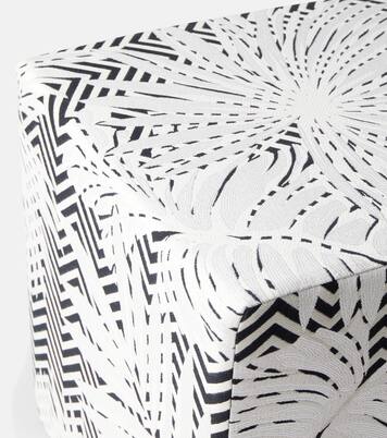 Ombre floral pouf | Missoni