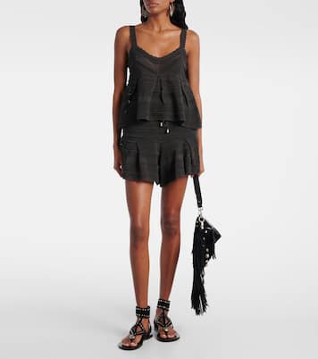 Lucky knitted lace shorts | Zimmermann