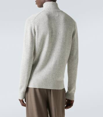 Wool and cashmere turtleneck sweater | Allude