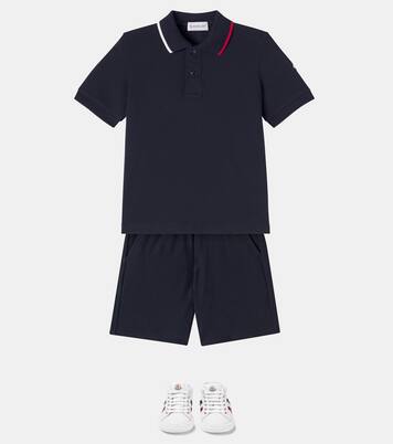 Polo in piqué di cotone | Moncler Enfant