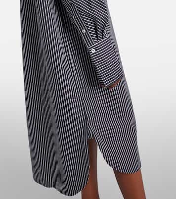 Robe chemise rayée en coton | Toteme