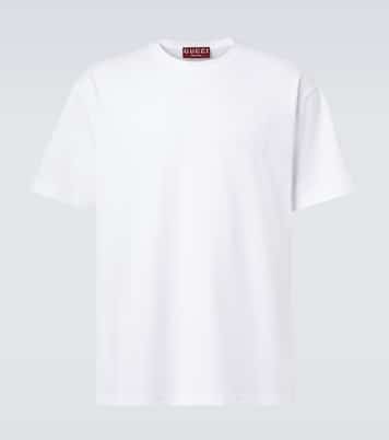 Double G cotton jersey T-shirt | Gucci
