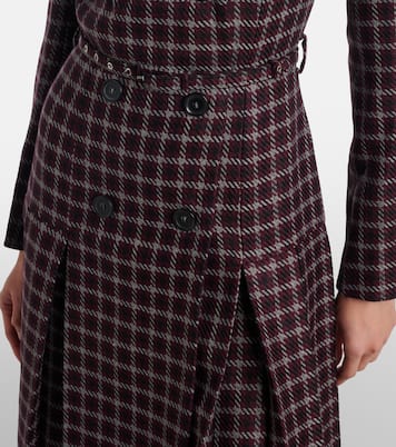 Midikleid Chaney aus einem Wollgemisch | Emilia Wickstead