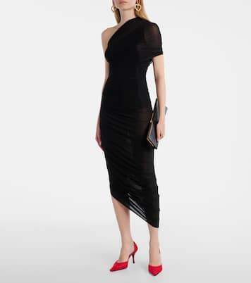 Crochet leather-trimmed pumps | Magda Butrym