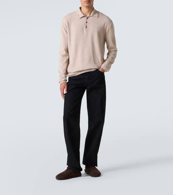 Almot cotton polo sweater | The Row