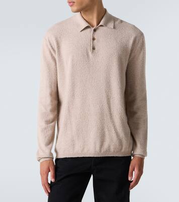 Almot cotton polo sweater | The Row