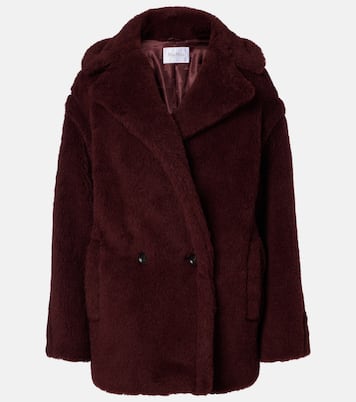 Olga apaca, wool and silk peacoat | Max Mara