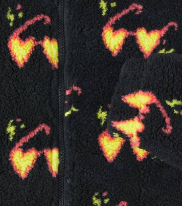 Heartglasses fleece jacket | Jellymallow