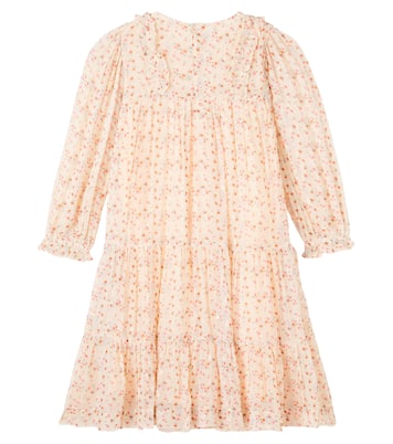 Nyna ruffle-trimmed lamé dress | Louise Misha