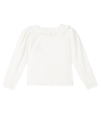 Broderie anglaise cotton shirt | Mini Rodini