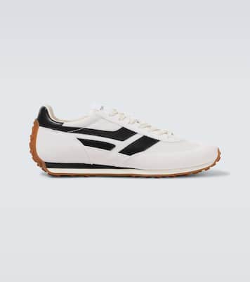 Mick suede-trimmed sneakers | Tom Ford