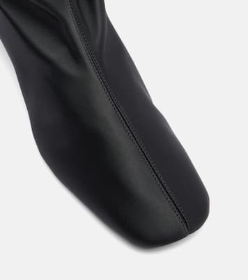 Satin knee-high boots | Toteme