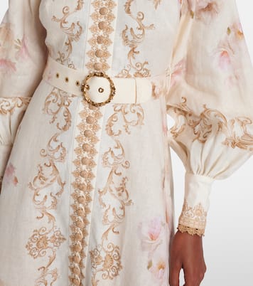 Hemdblusenkleid Hypnotic aus Leinen | Zimmermann