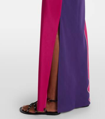 Printed silk crêpe de chine maxi dress | Pucci