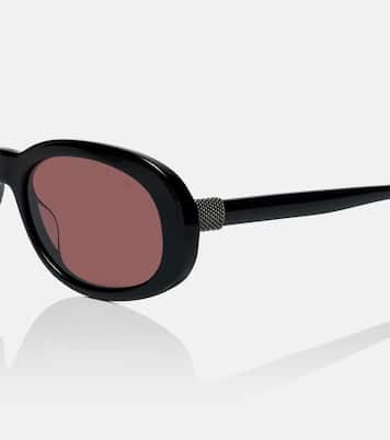 Ovale Sonnenbrille Claire Monili | Brunello Cucinelli