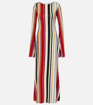 Amay striped jersey maxi dress | Cala de la Cruz