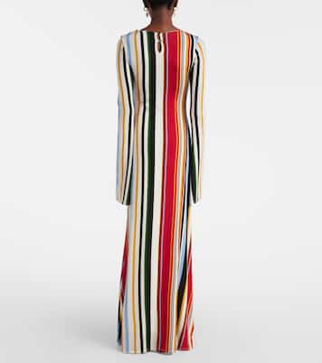 Amay striped jersey maxi dress | Cala de la Cruz