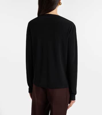 Top de jersey drapeado | Vince