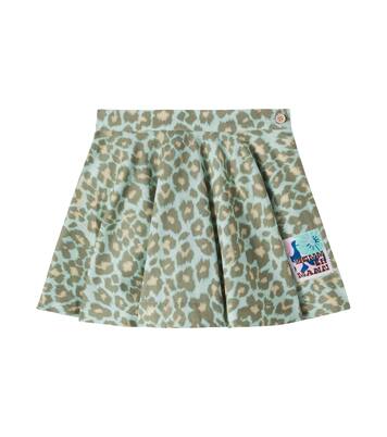 Leopard-print cotton skirt | Zimmermann Kids
