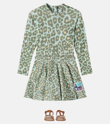 Leopard-print cotton skirt | Zimmermann Kids
