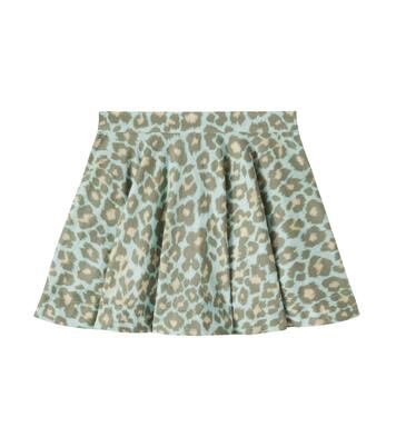 Leopard-print cotton skirt | Zimmermann Kids