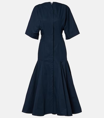 Moisson cotton poplin midi dress | Jacquemus