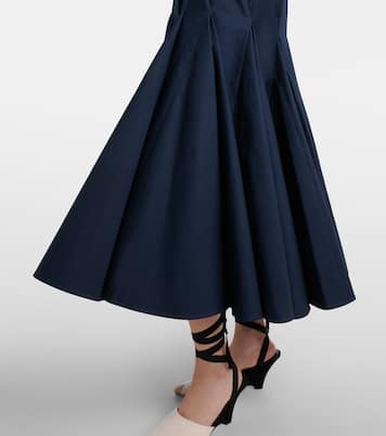 Moisson cotton poplin midi dress | Jacquemus