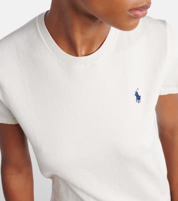 Logo cotton-blend top | Polo Ralph Lauren