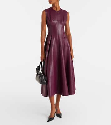 Grace pleated midi dress | Norma Kamali