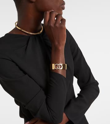 GG crystal-embellished bangle | Gucci