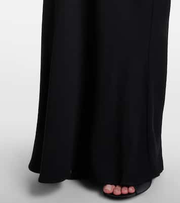 Robe aus Jersey mit Spitze | Christopher Esber