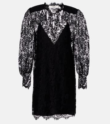 Robe en dentelle à fleurs | Chloé