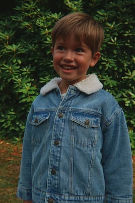 Magot printed cotton denim jacket | Konges Sløjd