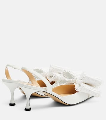 Slingback-Pumps Le Cadeau aus Raffiabast | Mach & Mach