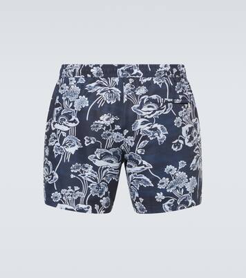 Short de bain imprimé | Commas