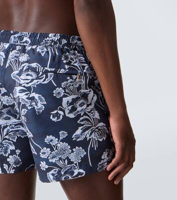 Short de bain imprimé | Commas