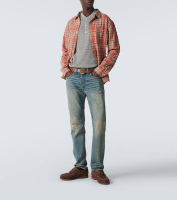 Henley-Top aus Baumwolle | RRL
