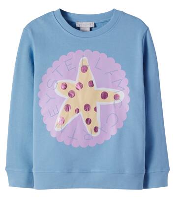 Sudadera de algodón estampada | Stella McCartney Kids