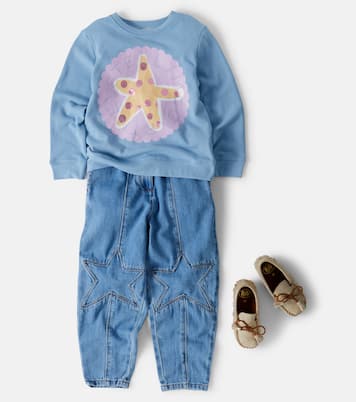 Sudadera de algodón estampada | Stella McCartney Kids