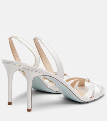 Sandali slingback Tati 85 in raso | Aquazzura