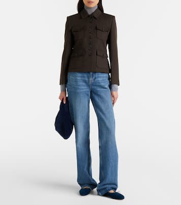 Ballerines Sweetie Jane en daim | Christian Louboutin