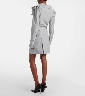 Pinstripe cotton miniskirt | Vivienne Westwood